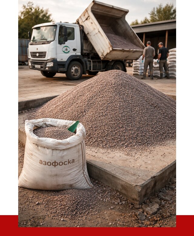 Купить азофоска в Устях-Лабинске с доставкой от 1226 р. за куб | ПРОНЕРУДУлб