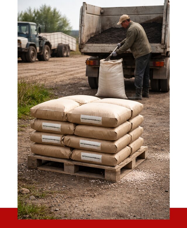 Купить нитроаммофоска в Устях-Лабинске от 4291 р. за куб | ПРОНЕРУДУлб