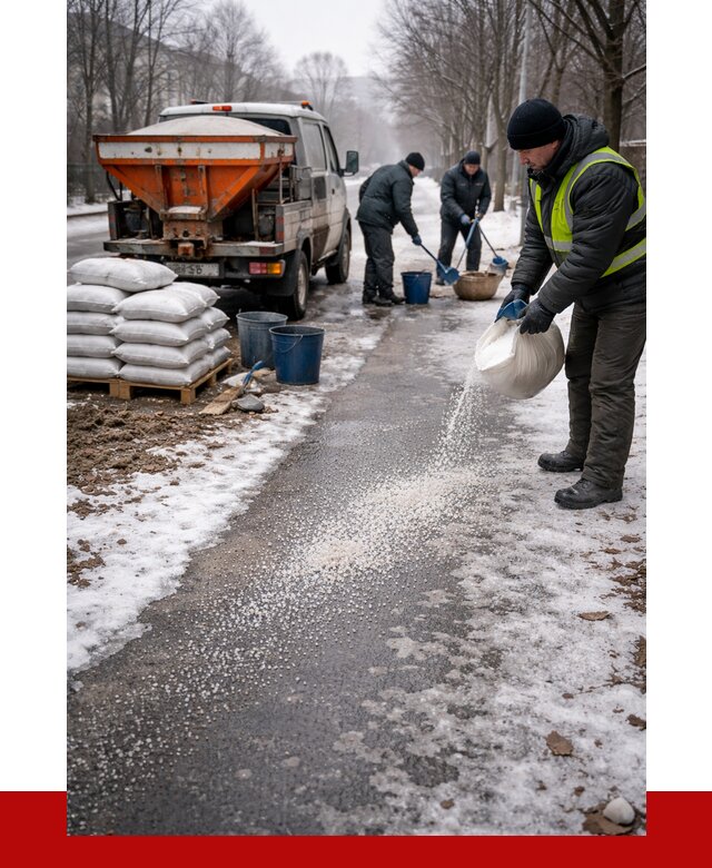 Реагент против гололеда в Устях-Лабинске с доставкой от 4597 р. | ПРОНЕРУДУлб