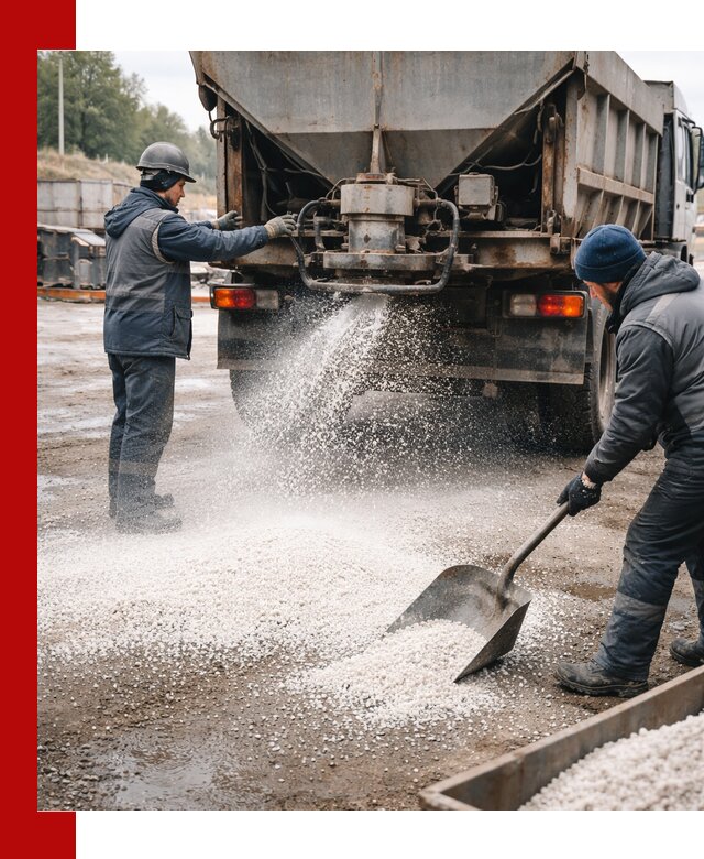 Доставка и продажа хлористого кальция в Устях-Лабинске