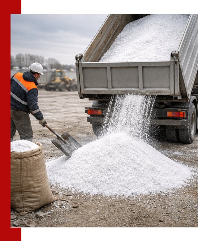 Поставка хлористого натрия оптом и в розницу в Устях-Лабинске