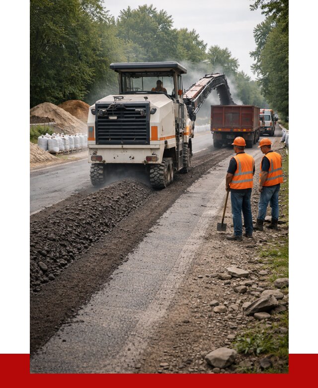 Фрезерованный асфальт в Устях-Лабинске от 2248 р./куб. | ПРОНЕРУДУлб