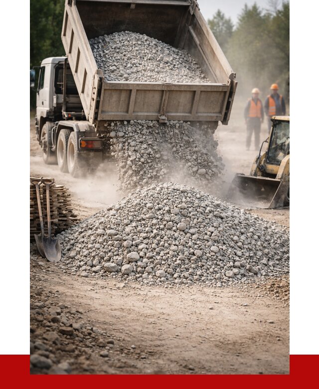 Купить дробленый бетон в Устях-Лабинске от 1737 р./куб | ПРОНЕРУДУлб