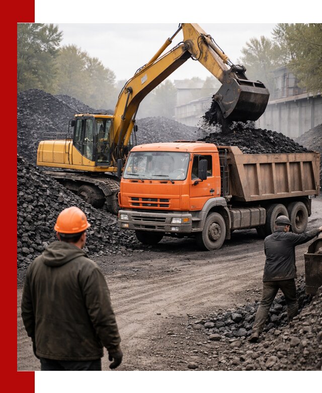 Доставка угля автотранспортом в Устях-Лабинске быстро и выгодно