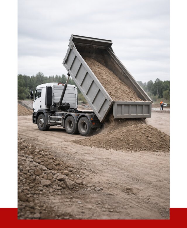Доставка самосвалом 15 кубов в Устях-Лабинске от 6640 руб. | ПРОНЕРУДУлб