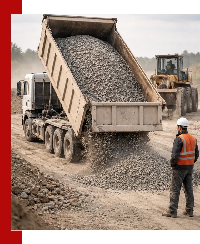 Доставка самосвалом 40 кубов цемента и сыпучих в Устях-Лабинске