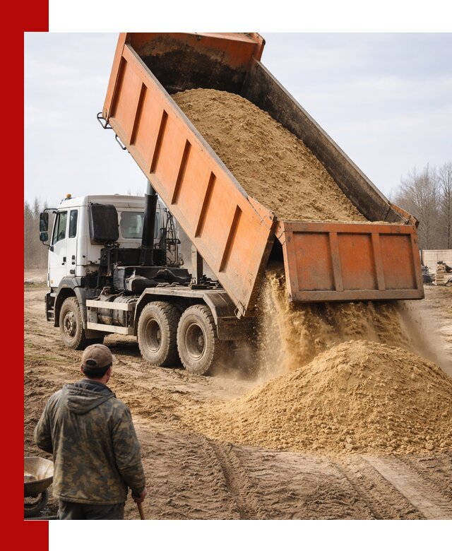 Аренда самосвала 20 тонн для перевозки грузов в Устях-Лабинске
